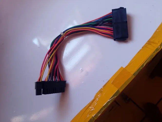 Cabo Conector ATX 20+4 Pinos - Perfeito para Fonte de PC! 