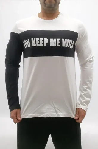Camiseta Masculina Manga Longa 100% Algodão penteado premium
