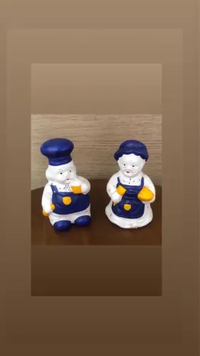 Bibelôs em resina R$ 15,00 cada