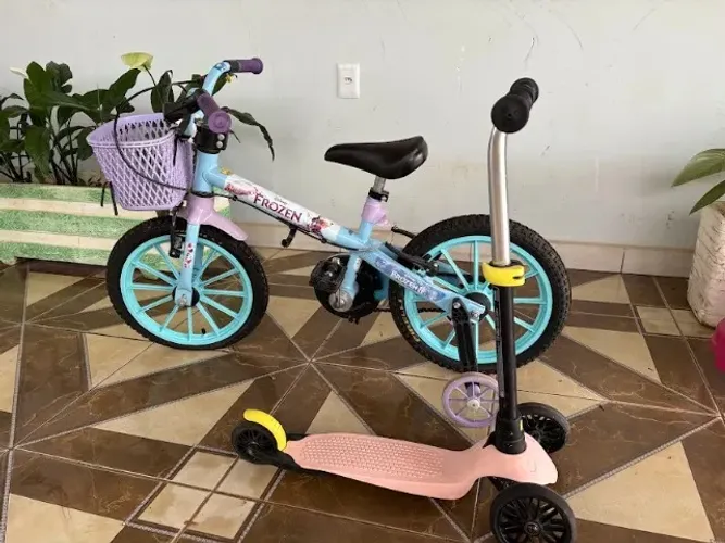 Bicicleta + Patinete 3 rodas! Oportunidade 