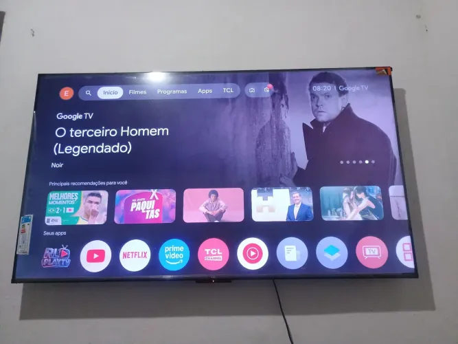 Vendo TV de LED TLC 55 plg Tv tem nota fiscal 