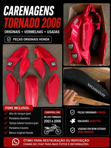 Carenagem completa de tornado