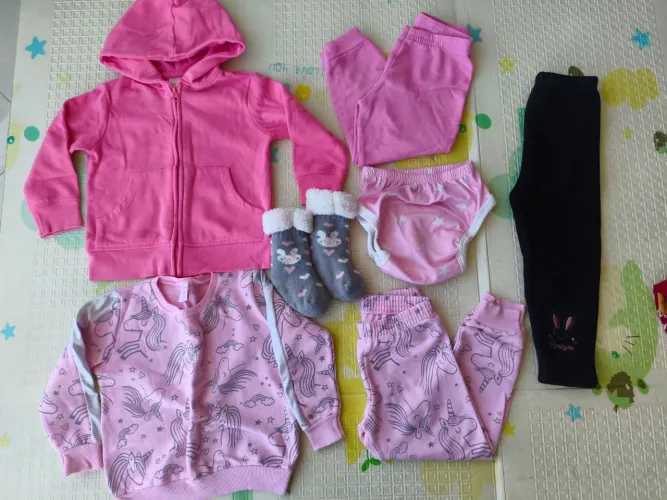 Lote de roupas menina 2/3 anos