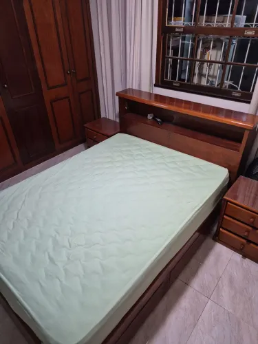 CAMA CASAL - MADEIRA MACIÇA 