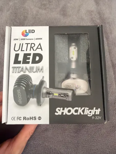 Lâmpada LED Shocklight Ultra LED Titanium - HB4