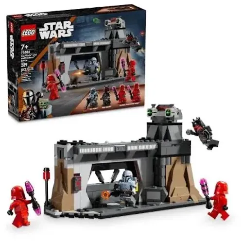 LEGO Star Wars Batalha de Paz Vizsla? e Moff Gideon? 75386