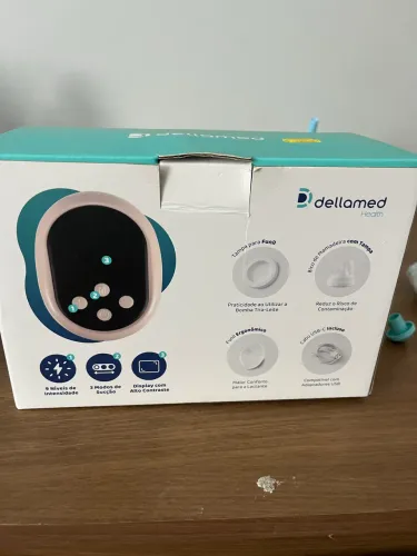 Bomba tira leite elétrica Dellamed