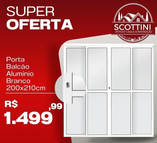PROMOÇÃO IMPERDÍVEL PORTAS BALCÃO