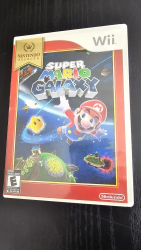 Jogo Mario galaxy para nintendo Wii