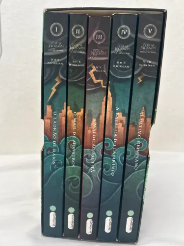 Box Completo Percy Jackson e os Olimpianos - Rick Riordan