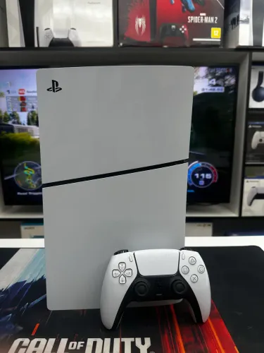 PlayStation 5 slim 1 tb já vai com jogo