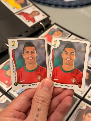 Figurinha Cristiano Ronaldo 2014 Promoção