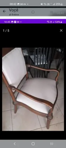 Poltrona luxo casa decor império parma c/entrega