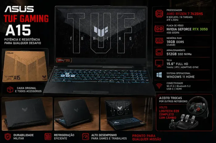 ASUS TUF A15 16/512
