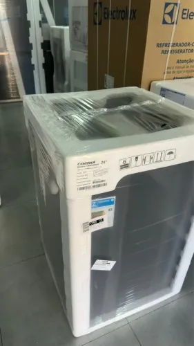 Máquina de Lavar Consul 15Kg Cinza Chumbo 220v com Modo Eco nova  