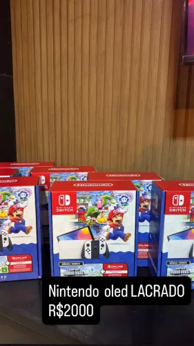 NINTENDO SWITCH OLED LACRADO