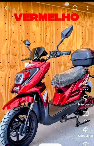 Scooter Jet Max 1000W (32Km/h - 50Km) | Autopropelida | Nova com Garantia