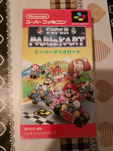 ? SUPER MARIO KART - SUPER FAMICOM COMPLETO! ?