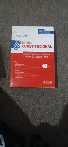 Livro Direito Constitucional p/ Concursos