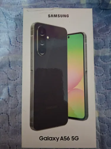 Samsung Galaxy A56 128GB 5G dual preto Zerado completo + NF + Garantia