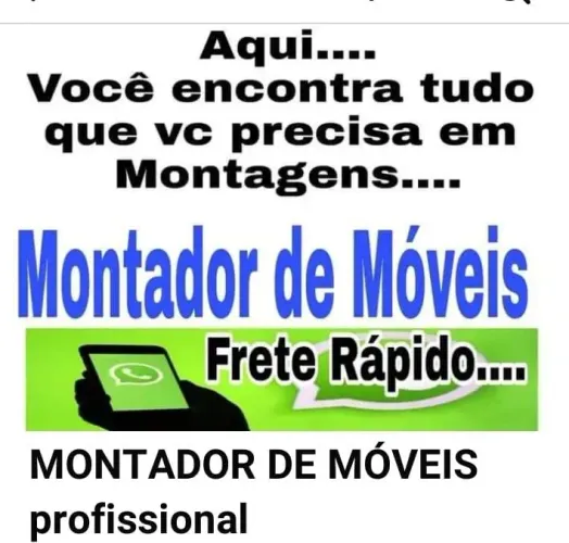 Montador De Móveis profissional
