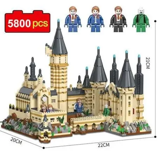 5800 peças castelo hogwarts importado , melhor lance leva 