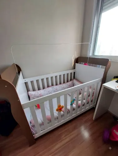 Berço e Mini Cama Mirelli ( com colchão)
