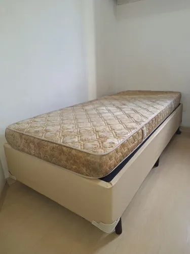 Cama solteiro box