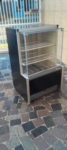 Estufa Balcao vitrine quente 70 cm  Gelopar Aurora  220 volts MEQA-075R 
