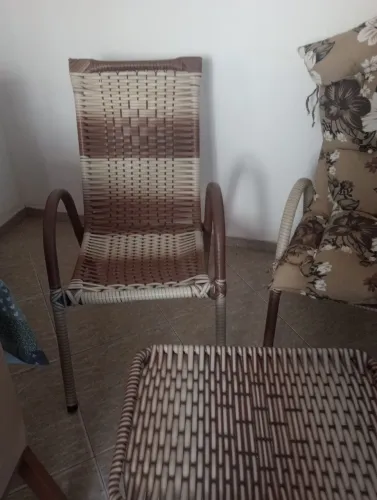 Cadeiras de varanda + climatizador