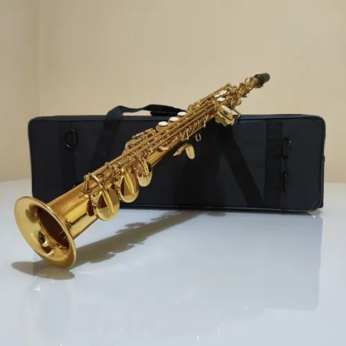 Saxofone Sax Soprano Sib novo na caixa
