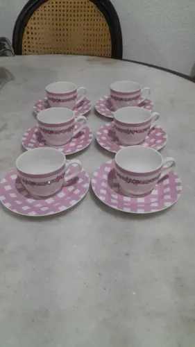 Conjunto café porcelana
