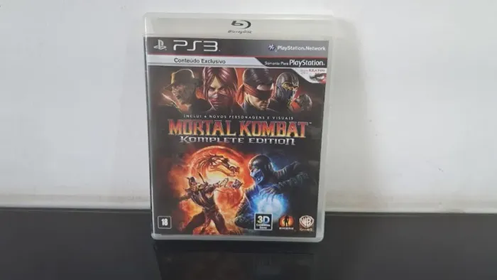 Mortal Kombat Komplete Edition Seminovo p/ Colecionadores Compre Conosco Jogos Conservados