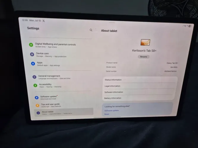 Tab S8+ plus LEIA A DESCRIÇÃO! LEIA A DESCRIÇÃO!
