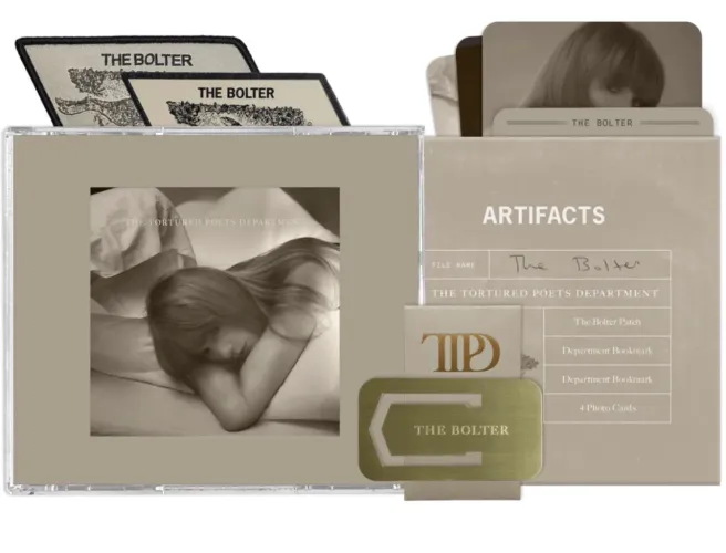 Taylor Swift - The Tortured Poets Department Collectors CD Deluxe Versão The Bolter