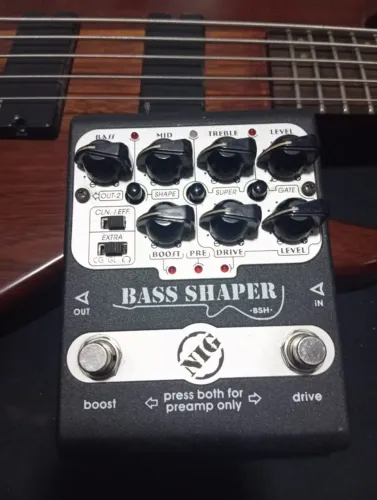 Pedal Para Baixo Nig Bsh Bass Shaper - Signature Felipe Andreolli