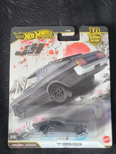 Hot Wheels Premium 77 Toyota Celica - Car Culture - Carrinho Miniatura 1/64