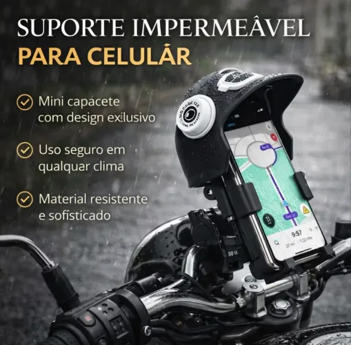 Suporte De Moto Ant Reflexo Capacete