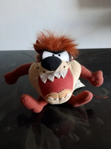 Boneco de pelúcia do Taz dos Looney Tunes