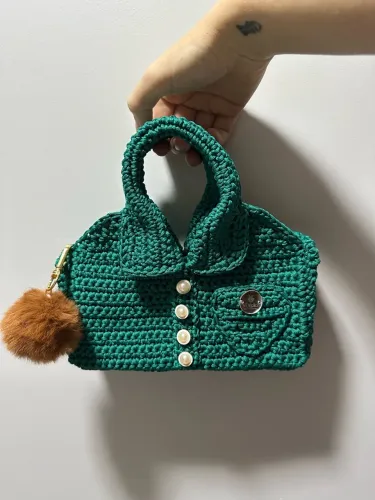 Bolsa Estilosa em Crochê