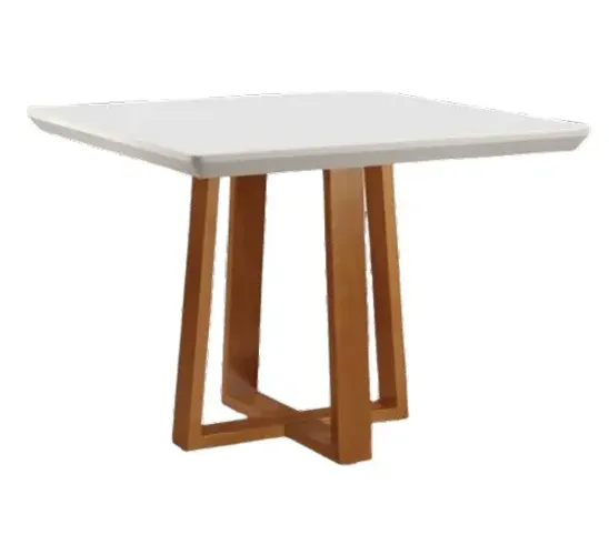Mesa de Jantar Emily com 4 Cadeiras Monaco 120x80 - Forte Atacadista - ENTREGAMOS EM 24H