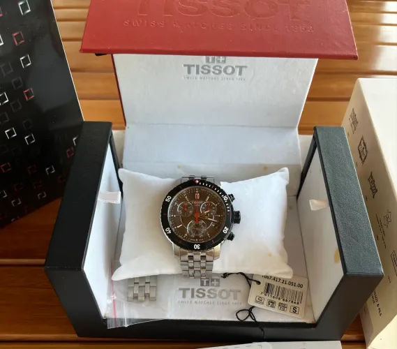 Cronógrafo Relogio Tissot Prs 200 T *00 preto