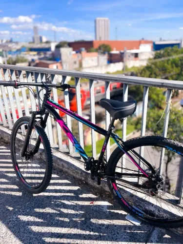 Bicicleta Aro 29 KSVJ 21v Freio a Disco + Suspensão | bom Estado