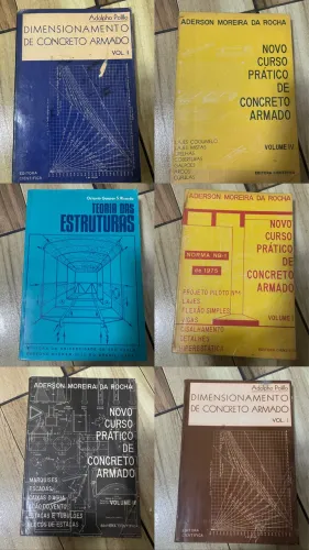 Livros Técnicos Engenharia: concreto armado 