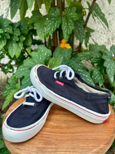 Tênis Redley Preto - Clássico Canvas Tamanho 30
