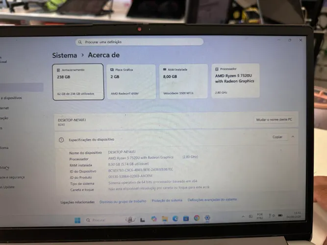 Notebook Lenovo 