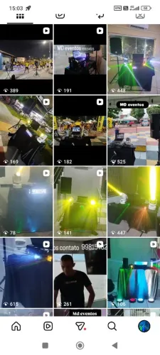 Som dj + iluminação apenas 400 tudo incluso