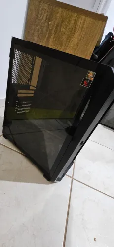 Lote PC, gabinete, switch, Water cooler, processador, memoria, projetor...