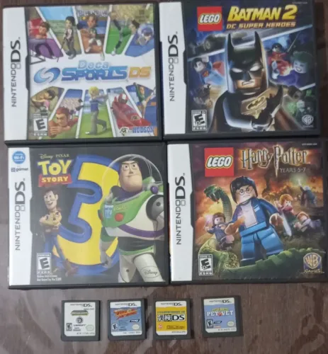 Lote 8 jogos para Nintendo Ds originais 