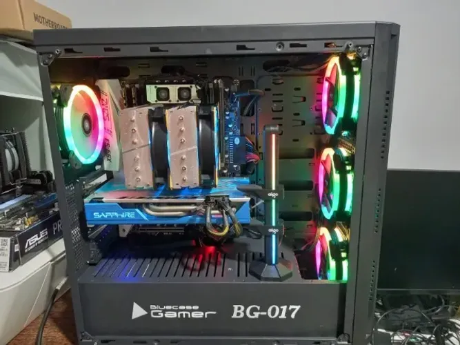 PC GAMER com Intel Core i7-6850K + RX590 (8gb VRAM) + 32GB RAM + 1TB